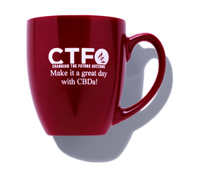 16oz Red and White CTFO Coffee Mug -